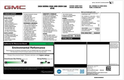 2026 GMC Sierra 2500 HD AT4X