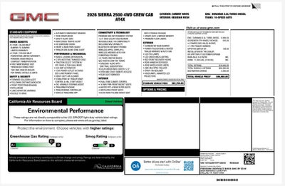 2026 GMC Sierra 2500 HD AT4X