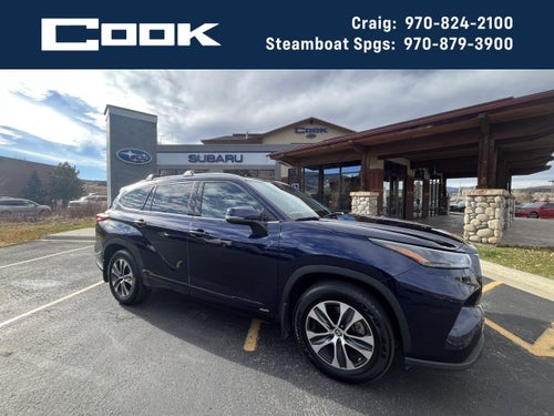 2022 Toyota Highlander Hybrid XLE