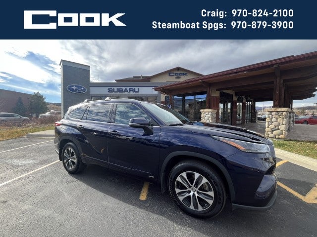 2022 Toyota Highlander Hybrid XLE